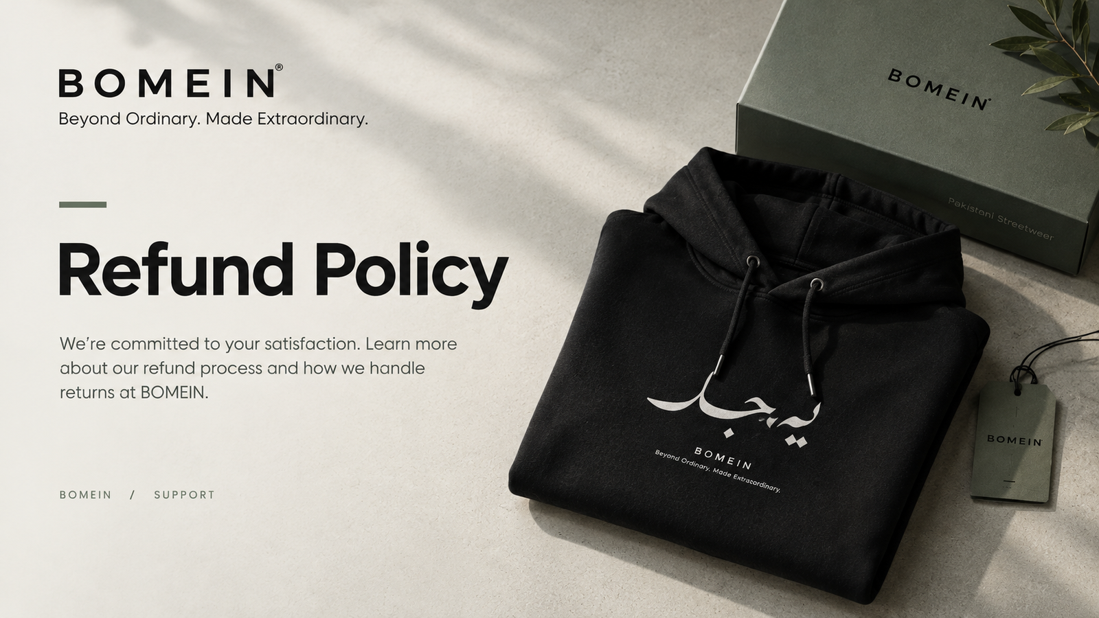BOMEIN refund policy